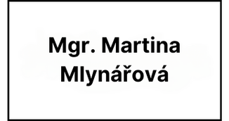 bronze partner - Mgr. Martina Mlynářová