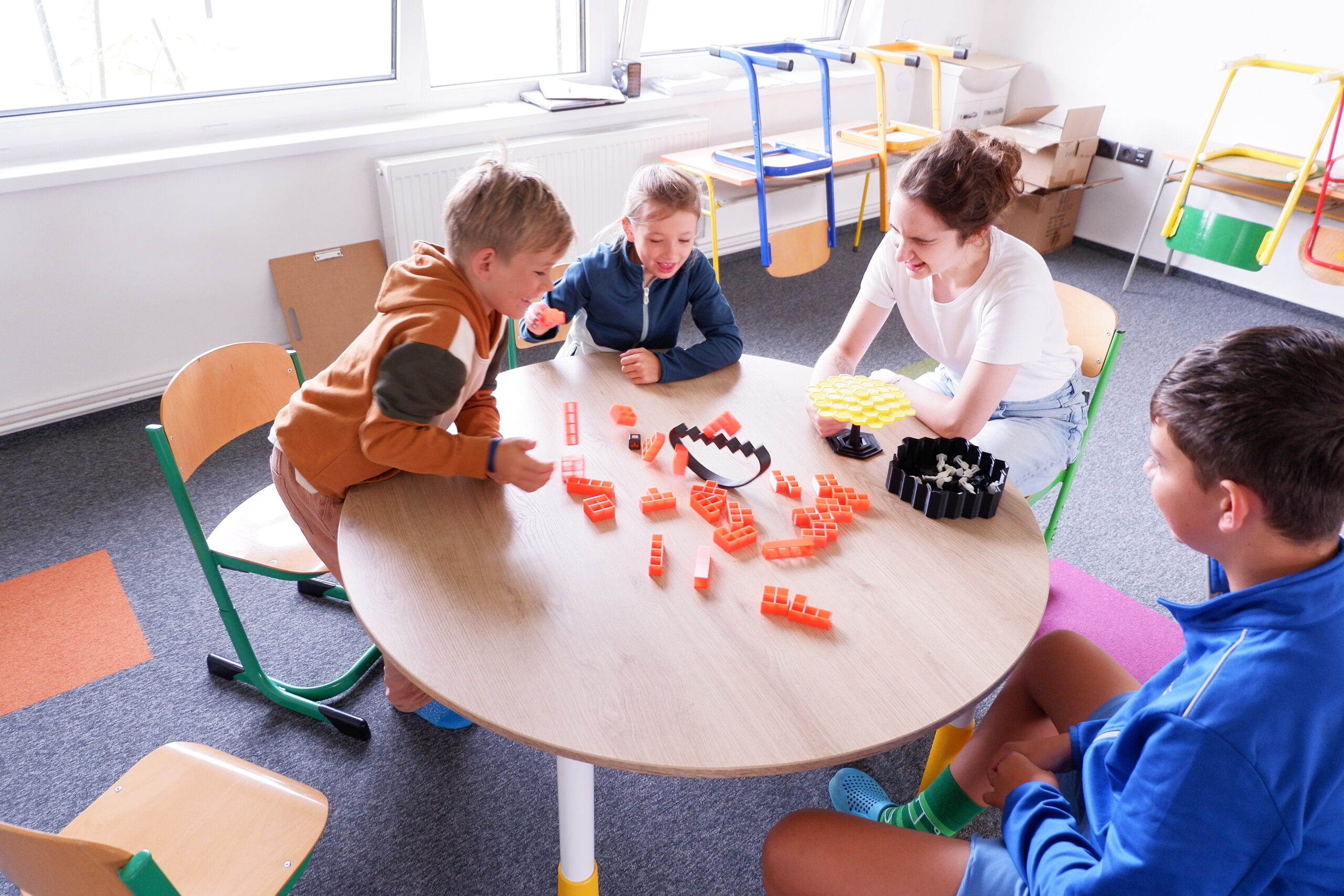 Děti na táboře coalfamily